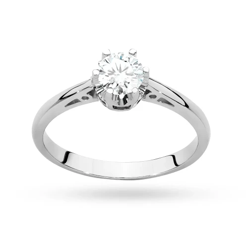 Pierścionek białe złoto z diamentem laboratoryjnym 0,50ct w ażurowej oprawie Lab Diamonds W0542.B3.LDW.02 marko