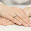 Pierścionek białe złoto z diamentem laboratoryjnym 0,50ct w ażurowej oprawie Lab Diamonds W0542.B3.LDW.02 marko