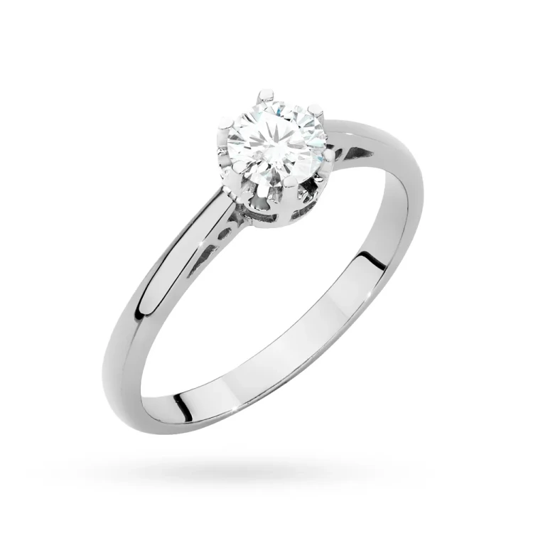 Pierścionek białe złoto z diamentem laboratoryjnym 0,40ct w ażurowej oprawie Lab Diamonds W0542.B3.LDW.01 marko