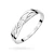 Pleciony pierścionek z białego złota z brylantami 0,05ct Obietnice W0156.B3.DIW.02 marko