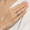 Srebrny pierścionek fale wysadzane cyrkoniami Soldo AP239-925-BS marko