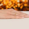 Złoty pierścionek ażurowy diamentowany wzór Virino AP235-333 marko