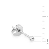 Srebrny pojedynczy kolczyk kulka 2mm Jeso K804-925-B-2-SOLO marko