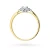 Złoty pierścionek z brylantami 0,13ct 585 Obietnice W0428.Z3.DIW.01 marko