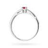 Pierścionek z białego złota z rubinem 0,15ct Kultowa W0449.B3.RUR.01 marko