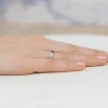 Pierścionek z białego złota z szafirem 0,15ct Kultowa W0449.B3.SAB.01 marko