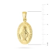 Duży pozłacany Cudowny Medalik Maryja 925  D309-925-Z marko