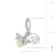 Srebrna zawieszka świetlik świecący w ciemności Charms Z757-925-S marko