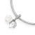 Srebrna zawieszka biała róża z masy perłowej cyrkonie Charms Z756-925-BS marko