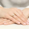 Klasyczny pierścionek z żółtego złota z diamentem laboratoryjnym 0,70ct w sześciu łapkach Lab Diamonds W0535.Z3.LDW.04 marko