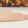 Klasyczny pierścionek z żółtego złota z diamentem laboratoryjnym 0,70ct w sześciu łapkach Lab Diamonds W0535.Z3.LDW.04 marko