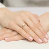 Klasyczny pierścionek z żółtego złota z diamentem laboratoryjnym 0,40ct w sześciu łapkach Lab Diamonds W0535.Z3.LDW.02 marko