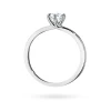 Klasyczny pierścionek z białego złota z diamentem laboratoryjnym 0,40ct w sześciu łapkach Lab Diamonds  W0535.B3.LDW.02 marko