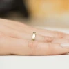 Złoty pierścionek z czarnym diamentem 0,12ct 585 Generacja W0432.Z3.DIB.01 marko