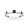 Pierścionek z białego złota z czarnym diamentem 0,12ct Generacja W0432.B3.DIB.01 marko