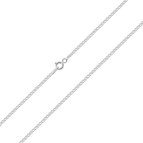 Srebrny łańcuszek podwójna pancerka diamentowana L277-925-S marko