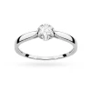 Pierścionek zaręczynowy z białego Lab Diamonds 0,15ct kwiatek W0062.B3.LDW.01 marko