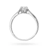 Pierścionek zaręczynowy z białego Lab Diamonds 0,15ct kwiatek W0062.B3.LDW.01 marko