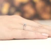 Pierścionek zaręczynowy z różowego Lab Diamonds 0,15ct kwiatek W0062.R3.LDW.01 marko