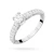 Pierścionek z białego złota z brylantami 0,56ct Galaktyki W0439.B3.DIW.01 marko