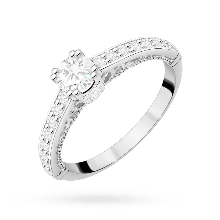 Pierścionek z białego złota z brylantami 0,56ct Galaktyki W0439.B3.DIW.01 marko