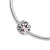 Srebrna zawieszka koralik elf motyle kwiatki cyrkonie Charms Z769-925-S marko