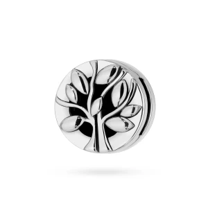 Srebrna zawieszka wisiorek drzewko        szczęścia mesh Charms