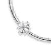 Srebrna zawieszka wisiorek kwiatek cyrkonie Charms Z777-925-S marko