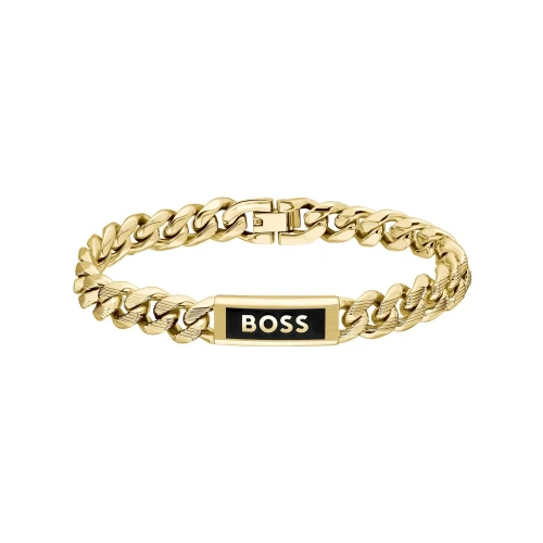 Bransoletka męska Boss Kassy Emblem 1580680M 1580680M marko