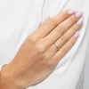 Minimalistyczny złoty pierścionek z diamentem laboratoryjnym 0,20ct Lab Diamonds W0579.Z3.LDW.03 marko