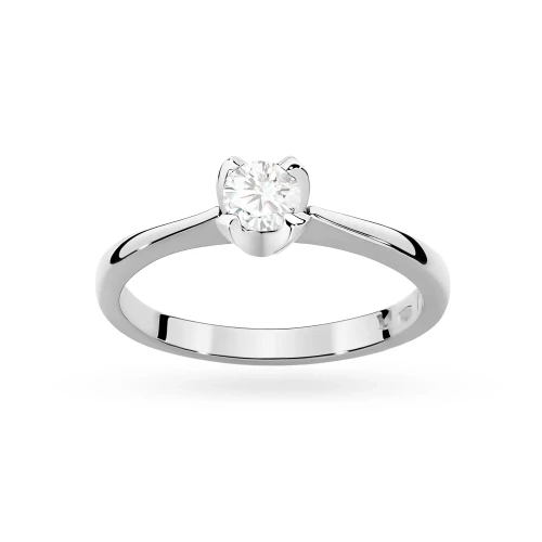 Klasyczny zaręczynowy pierścionek z białego złota z diamentem laboratoryjnym 0,30ct Lab Diamonds W0047.B3.LDW.03 marko