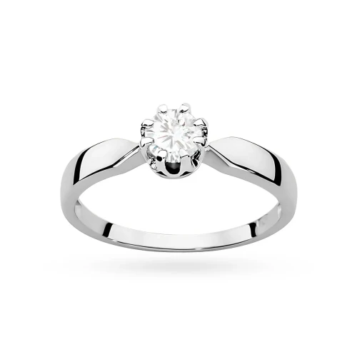 Klasyczny pierścionek zaręczynowy diament laboratoryjny 0,50ct białe złoto Lab Diamonds W0228.B3.LDW.07 marko