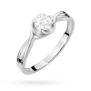 Pierścionek z fantazyjną szyną diament laboratoryjny białe złoto Lab Diamonds W0329.B3.LDW.02 marko