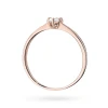 Minimalistyczny pierścionek z różowego złota z diamentem laboratoryjnym 0,20ct Lab Diamonds W0579.R3.LDW.03 marko