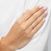Minimalistyczny pierścionek z różowego złota z diamentem laboratoryjnym 0,20ct Lab Diamonds W0579.R3.LDW.03 marko