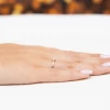 Minimalistyczny pierścionek z różowego złota z diamentem laboratoryjnym 0,20ct Lab Diamonds W0579.R3.LDW.03 marko
