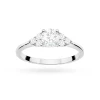 Pierścionek zaręczynowy z białego złota z okrągłym diamentem laboratoryjnym 0,50ct Lab Diamonds W0451.B3.LDW.01 marko