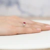 Pierścionek z białego złota z rubinem 0,60ct Kultowa W0451.B3.RUR.01 marko