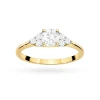 Złoty pierścionek zaręczynowy z okrągłym diamentem laboratoryjnym 0,50ct Lab Diamonds W0451.Z3.LDW.01 marko