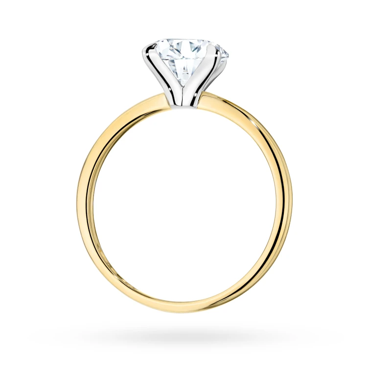 Pierścionek zaręczynowy z diamentem laboratoryjnym Illume 2,00ct żółte złoto Lab Diamodns W0687.Z3.LDW.01 marko