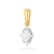 Złota zawieszka z diamentami laboratoryjnymi markiza gwiazda północy Lab Diamonds Z0512.Z3.LDW.01 marko