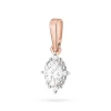 Zawieszka z różowego złota z diamentami laboratoryjnymi markiza gwiazda północy Lab Diamonds Z0512.R3.LDW.01 marko