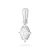 Zawieszka z białego złota z diamentami laboratoryjnymi markiza gwiazda północy Lab Diamonds Z0512.B3.LDW.01 marko