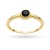Złoty klasyczny pierścionek z brylantem Klasyka P150-585-CB0.30 marko