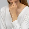 Złota bransoletka ażurowa koniczynka Jeso B1502-375 marko
