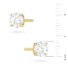 Klasyczne złote kolczyki dwa diamenty 1,00ct na sztyfcie K0583.Z3.DIW.05 marko