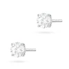 Klasyczne kolczyki z białego złota dwa diamenty 0,70ct na sztyfcie K0583.B3.DIW.04 marko