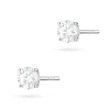 Klasyczne kolczyki z białego złota dwa diamenty 0,50ct na sztyfcie K0583.B3.DIW.03 marko