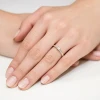 Pierścionek zaręczynowy białe złoto z brylantami 0,19ct Galaktyki W0258.B3.DIW.01 marko