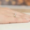 Klasyczny złoty pierścionek mijanka z diamentem laboratoryjnym 0,15ct Lab Diamonds W0278.Z3.LDW.01 marko